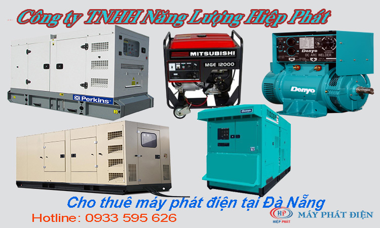 Cho thuê máy phát điện tại Đà Nẵng