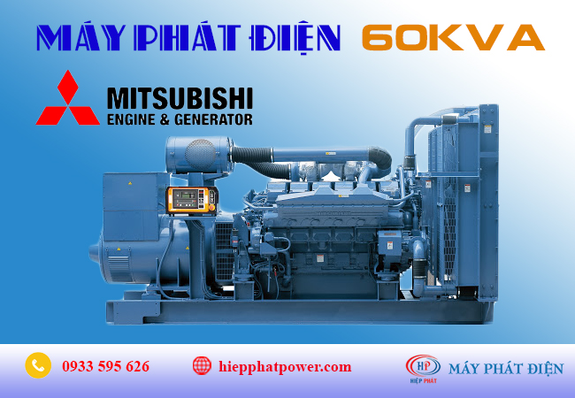 Máy phát điện Mitsubishi 60kva