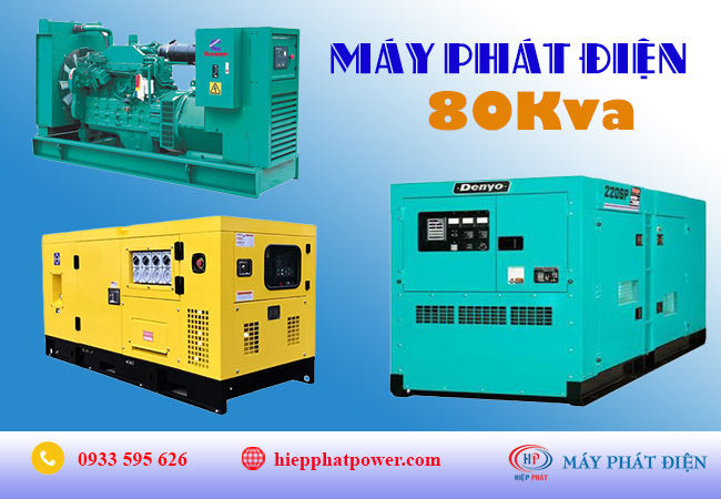 Máy phát điện 80kva