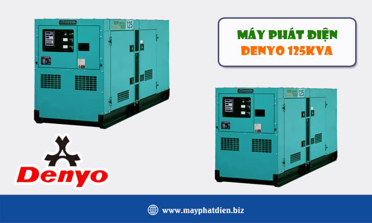 Máy phát điện Denyo 125kva 