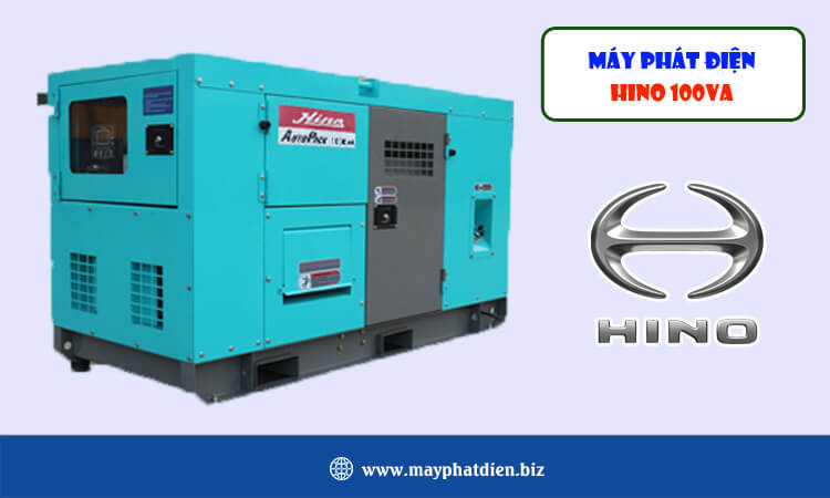 Máy phát điện Hino 100kva 