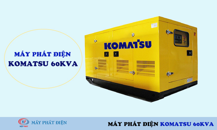 Máy phát điện komatsu 60kva