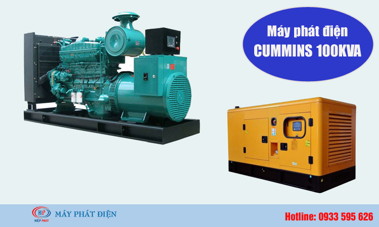 Máy phát điện Cummins 100kva